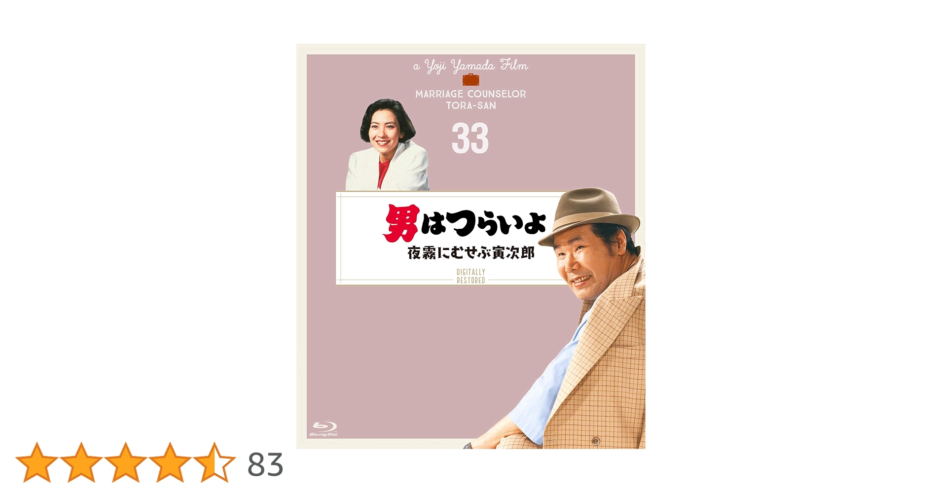 マニア向け。男はつらいよ。夜霧にむせぶ寅次郎新品未使用 Amazon.co.jp: 男はつらいよ 夜霧にむせぶ寅次郎 [レンタル落ち